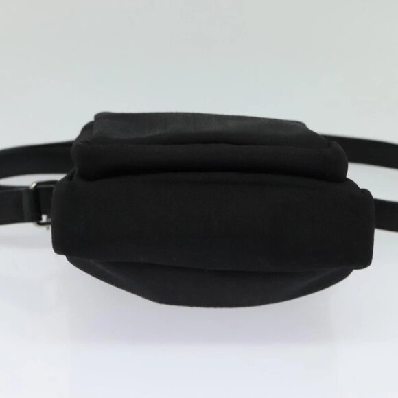 SAINT LAURENT Shoulder Bag Canvas Black Auth - Picture 6 of 15